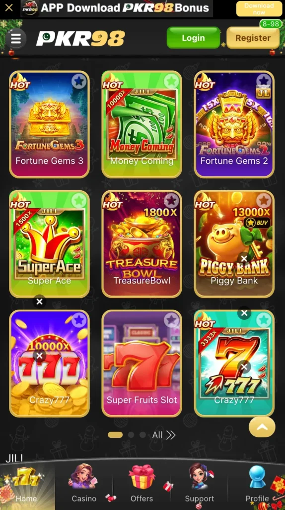 PKR 98 Game Download