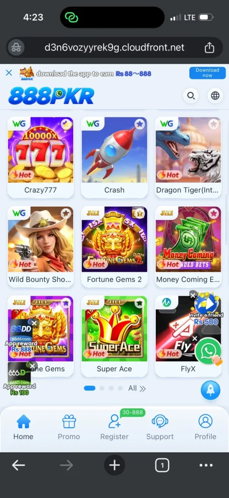 888PKR Games